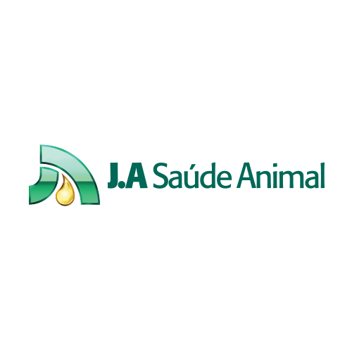 Logotipo da empresa J.A. Saúde Animal